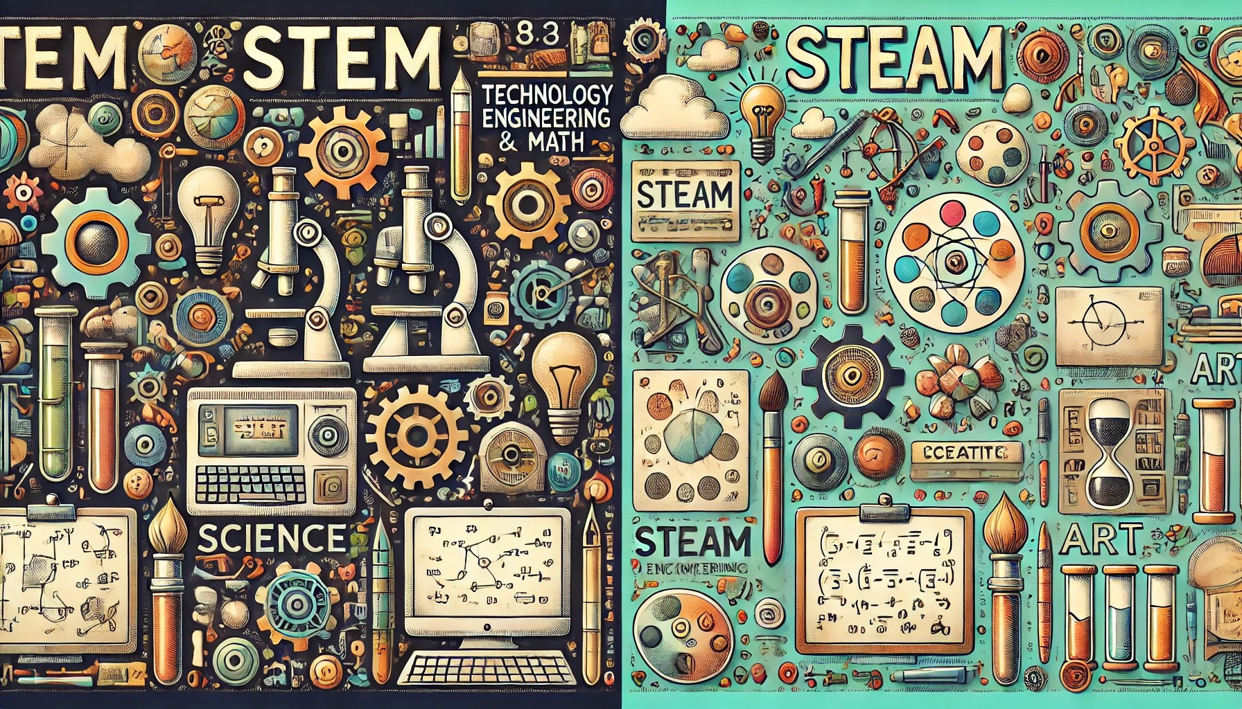 stem steam poster